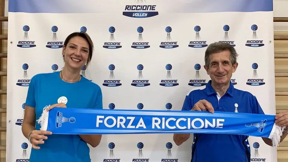 Gaia Magnifico con il presidente Giuseppe Tontini