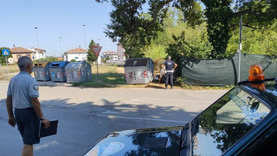 controlli in via Pascoli a Verucchio