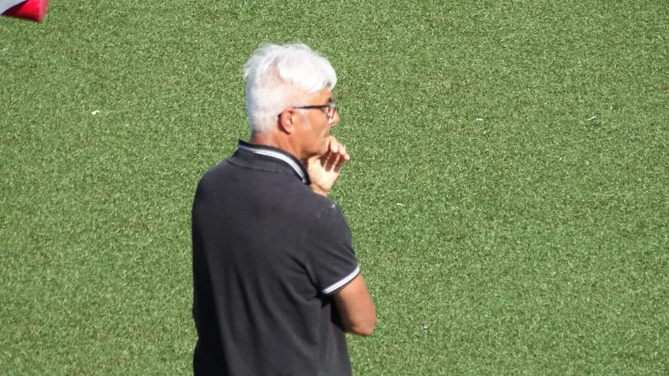 Il viceallenatore del Rimini, Maurizio Drudi