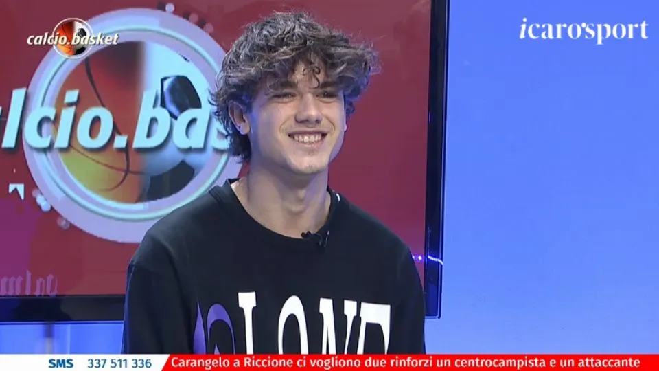 Filippo Berghi ospite a Calcio.Basket
