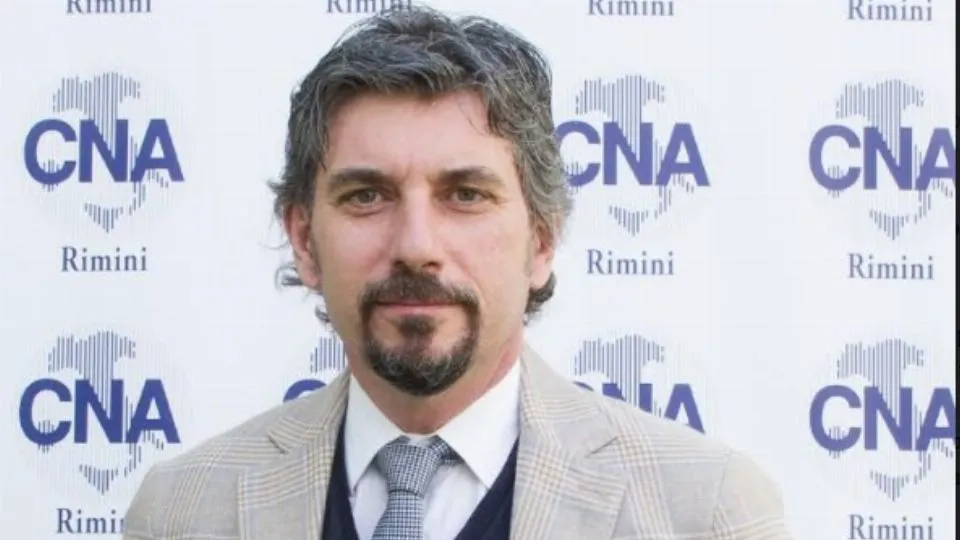 il presidente di CNA Rimini Galeazzi