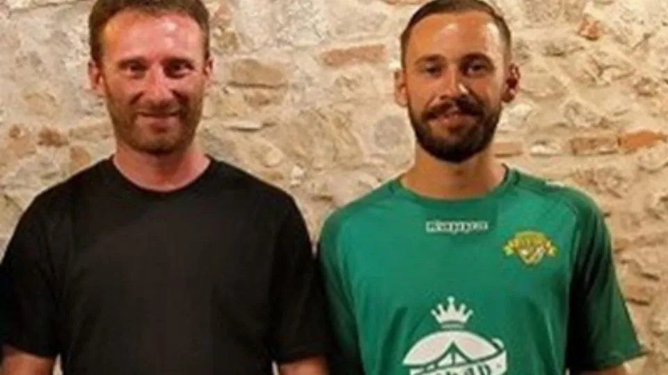 Lorenzo Braschi con il Ds Filippo Cipriani