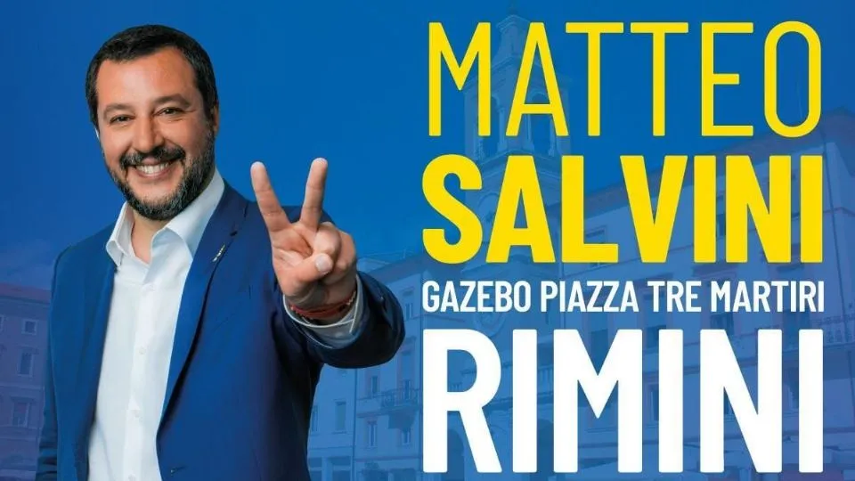 La foto postata da Matteo Salvini
