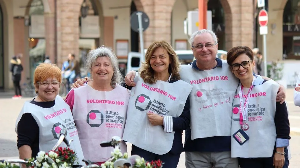 alcuni volontari IOR
