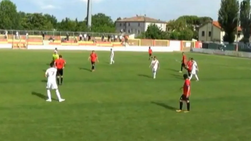 Un momento della partita