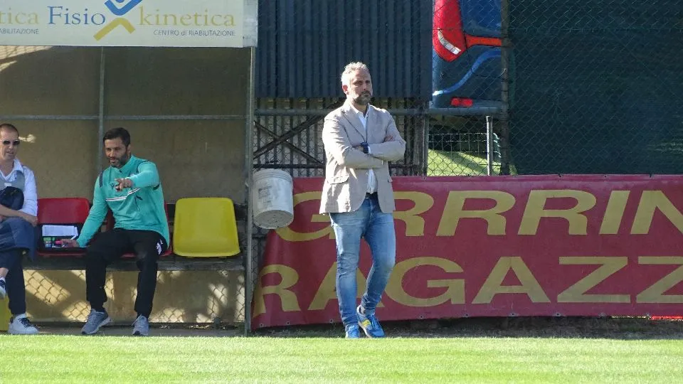 Marco Gaburro in panchina