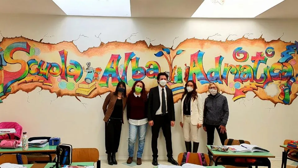 La scuola “Alba Adriatica”
