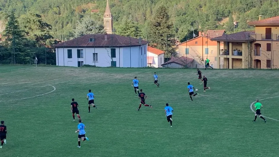 Un momento dell’allenamento congiunto