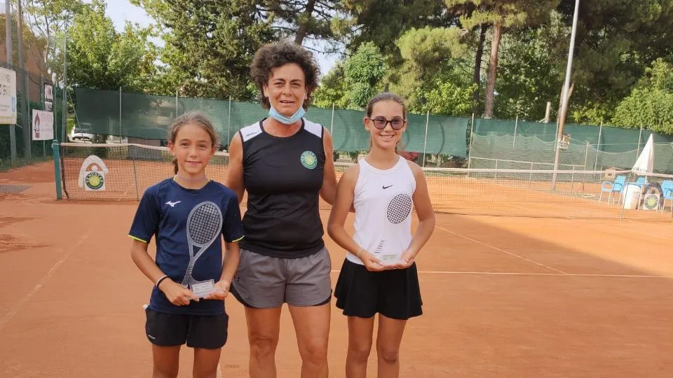 Le finaliste del torneo Under 10 femminile