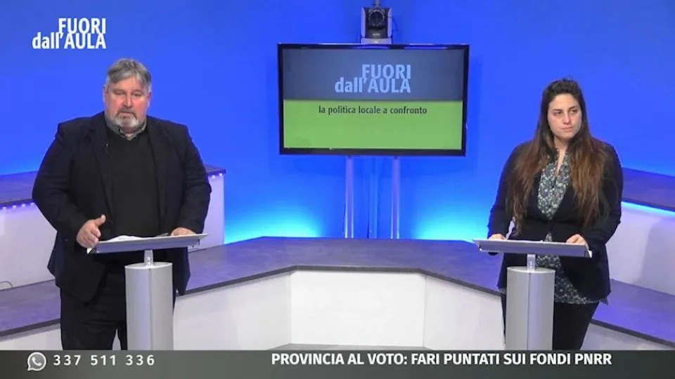 Alice Parma e Roberto Maggioli a Fuori dall’Aula