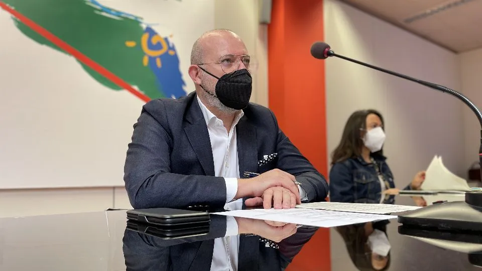 Il presidente Bonaccini e l’assessore Priolo