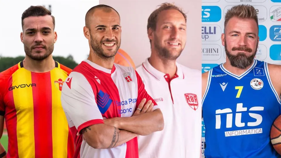 Emanuel Gioia, Daniele Simoncelli, Tommaso Rinaldi e Mirco Acquarelli