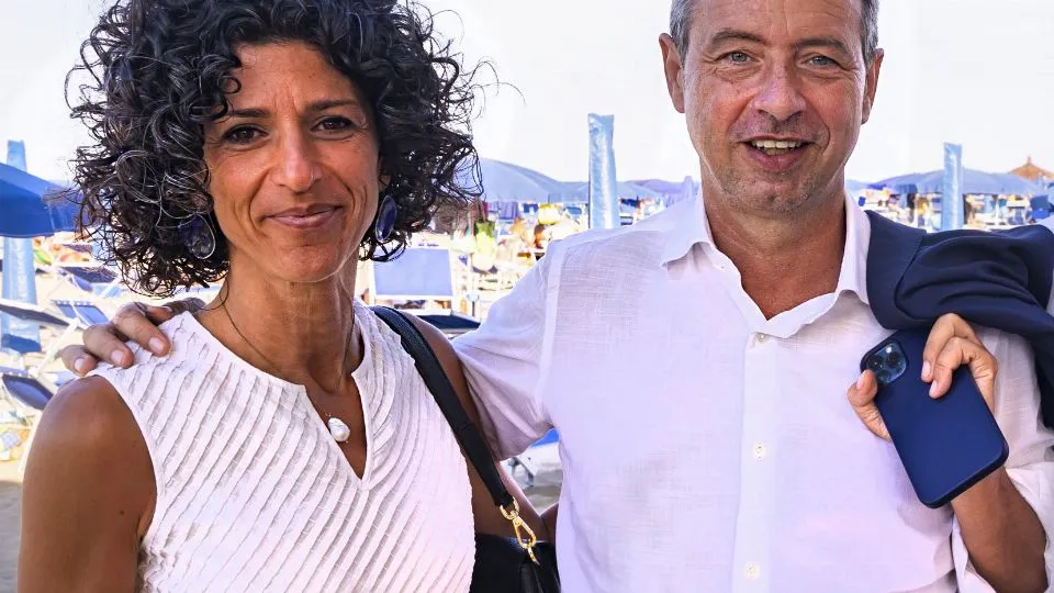 IL MINISTRO ANDREA ORLANDO E EMMA PETITTI a Rimini 20 agosto 2021 con Jamil Sadegholvaad e Chiara Bellini (ph © Giorgio Salvatori)
