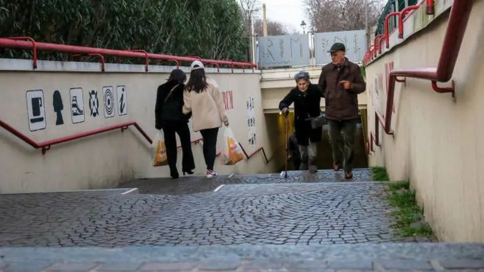 il sottopasso di viale Principe Amedeo 
