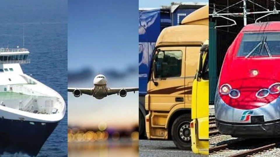 repertorio – collage trasporti