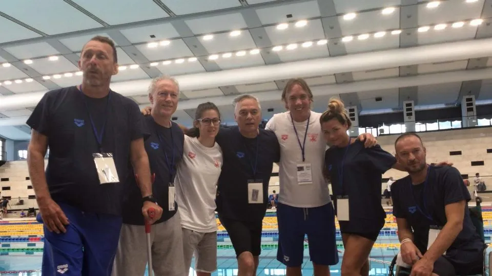 La squadra riccionese agli Italiani FINP di Napoli