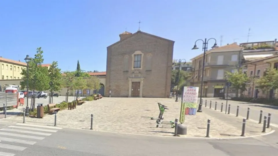 il piazzale di Santa Rita