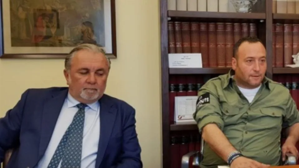 l’avvocato Paolo Righi e Lucio Paesani