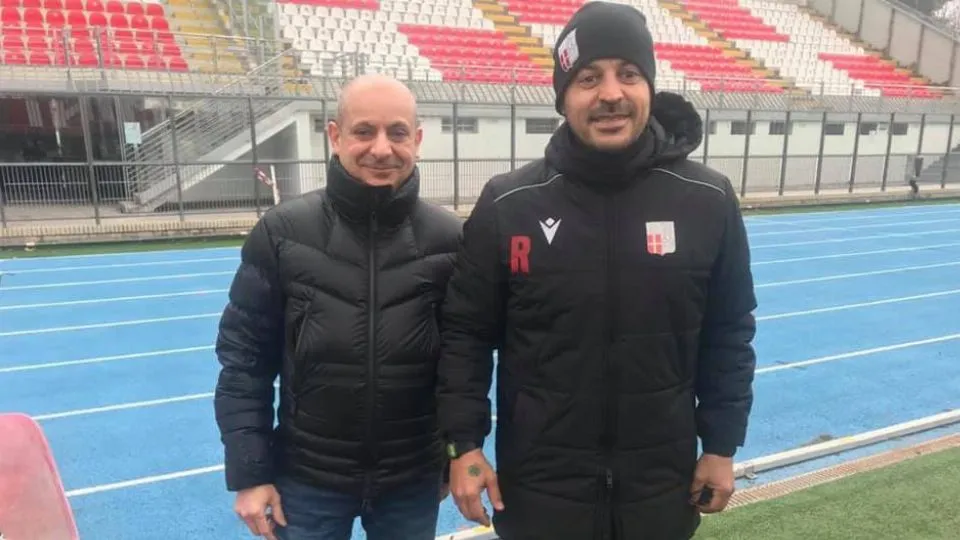 Il presidente Alfredo Rota e Adrian Ricchiuti