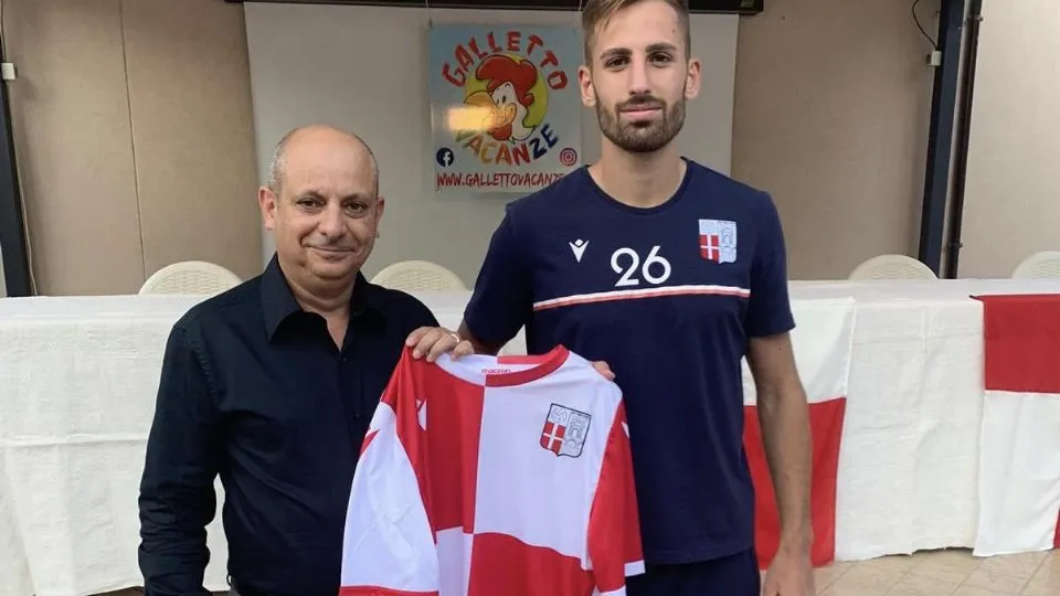 Greselin insieme al presidente Rota
