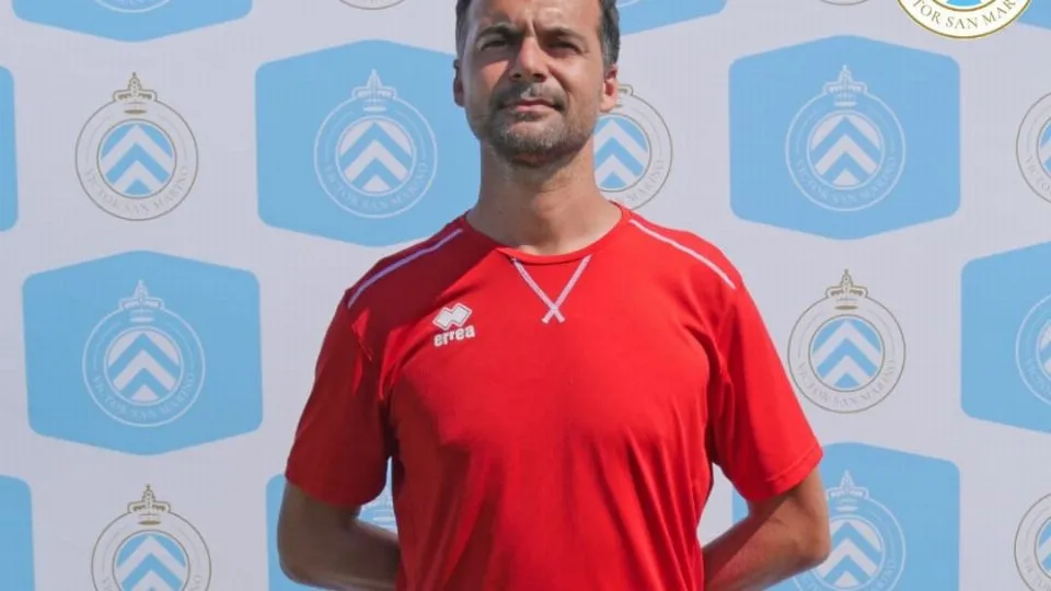 Gianni D’Amore, allenatore del Victor San Marino