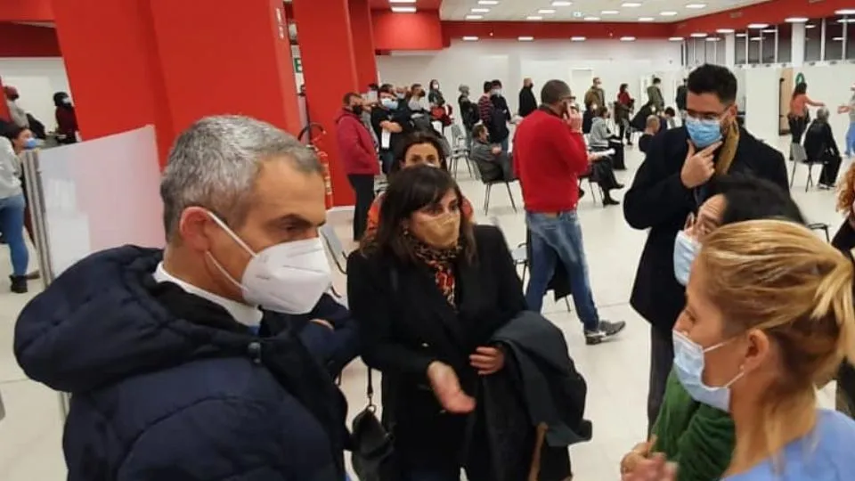 l’hub vaccinale di Rimini