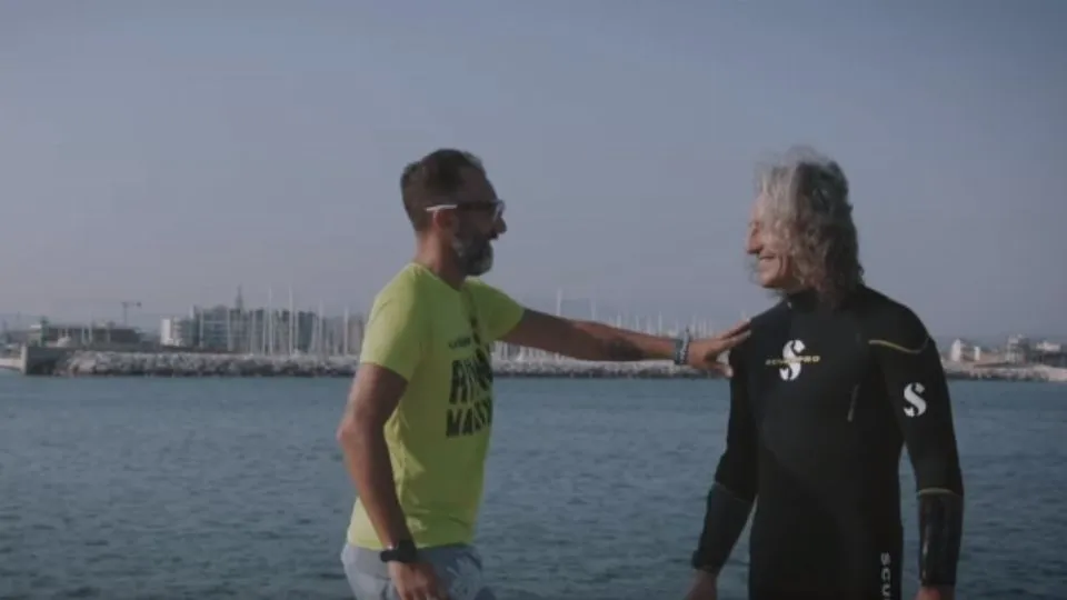 Un momento del video