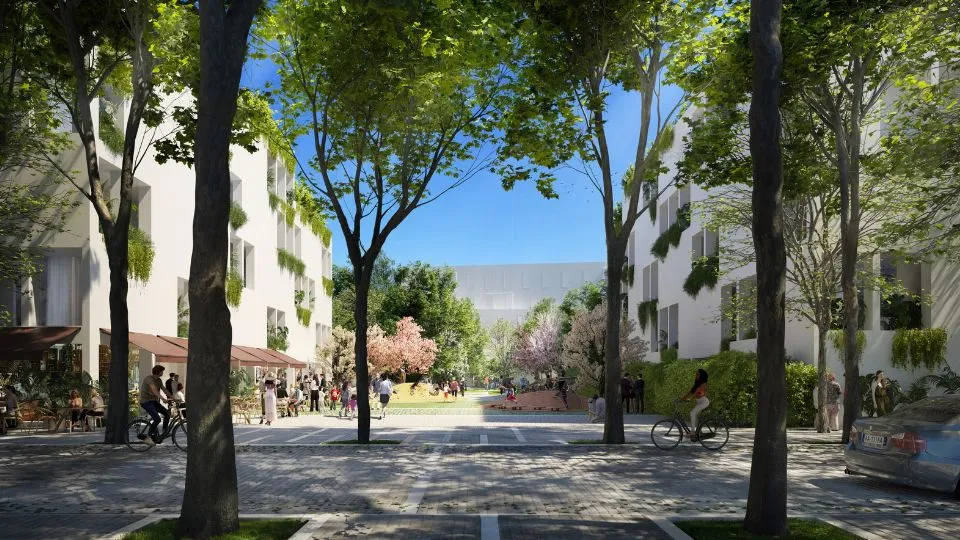 uno dei rendering il progetto
