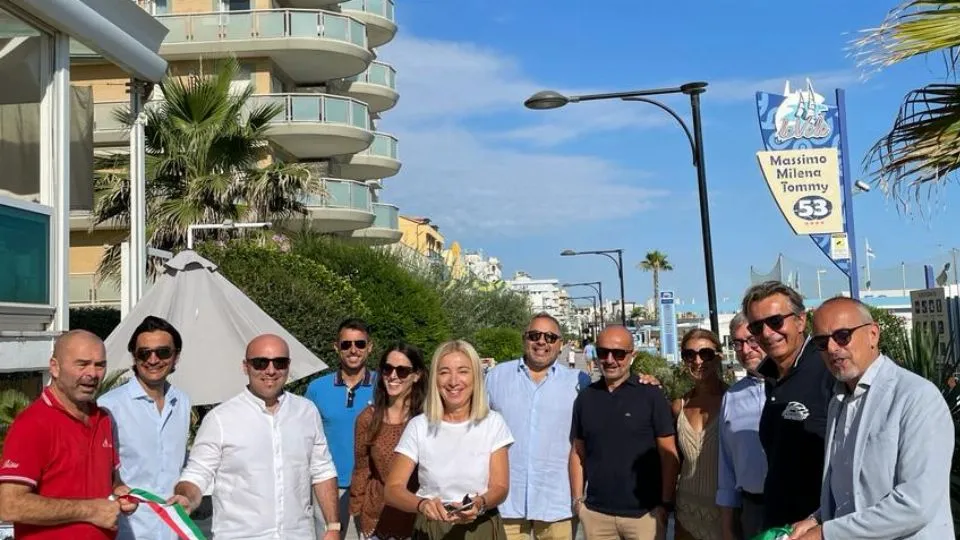 il taglio del nastro del primo stralcio
