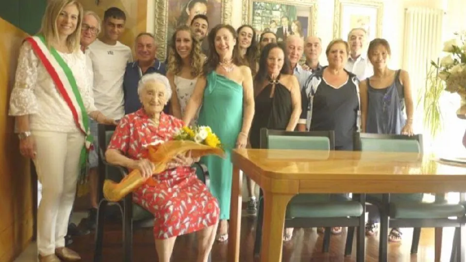 la festa per nonna Augusta