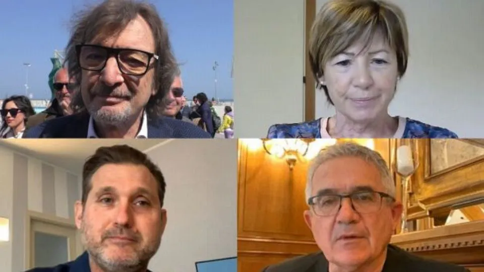 i quattro candidati riccionesi