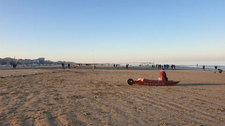 la spiaggia di Marebello