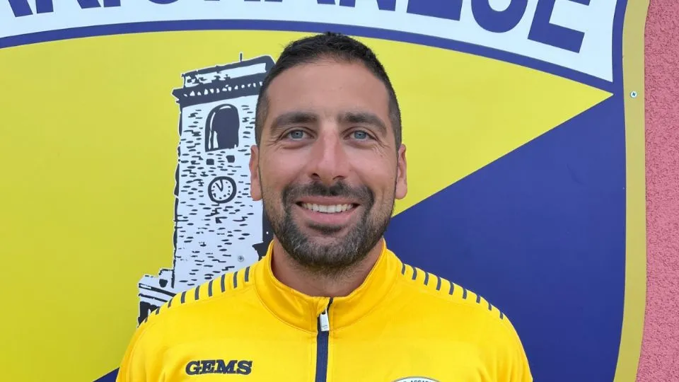 L’allenatore dell’Accademia Marignanese, Mirko Palazzi