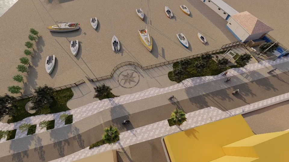 un rendering