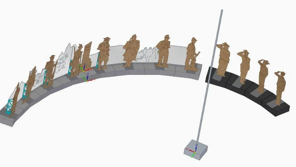 il monumento agli Alpini