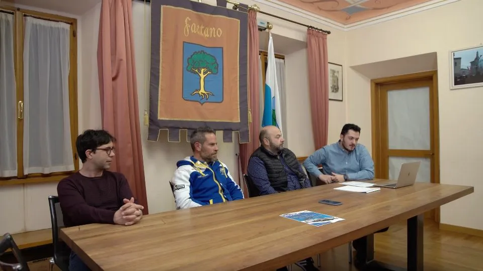 Un momento della conferenza stampa