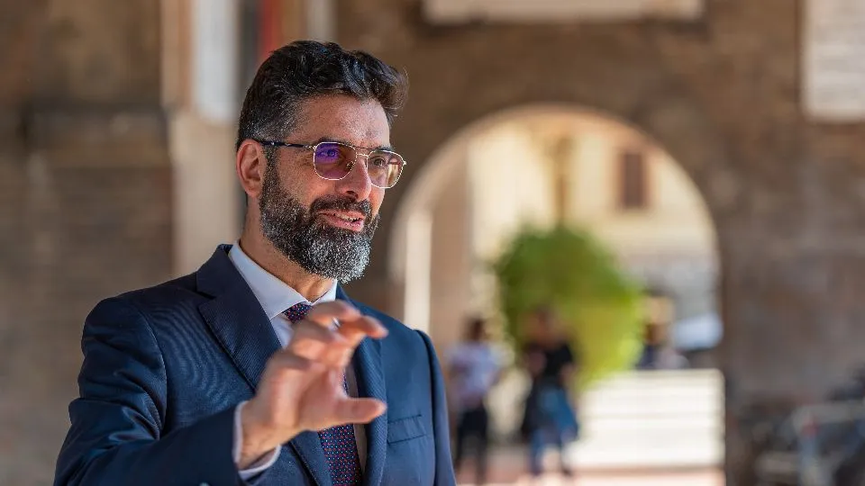 L’assessore alla protezione sociale del comune di Rimini Kristian Gianfreda