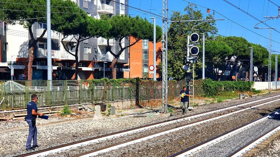 la stazione di Riccione