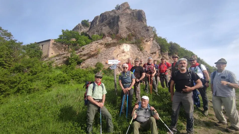 il gruppo in cammino