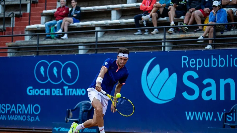 Cecchinato (credit: Chapman/San Marino Open)