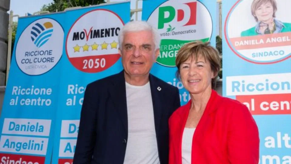 Daniela Angelini con Oreste Capocasa
