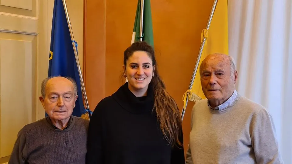 la sindaca coi premiati