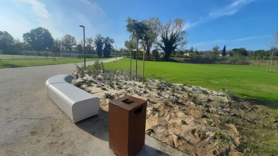 l’area riqualificata