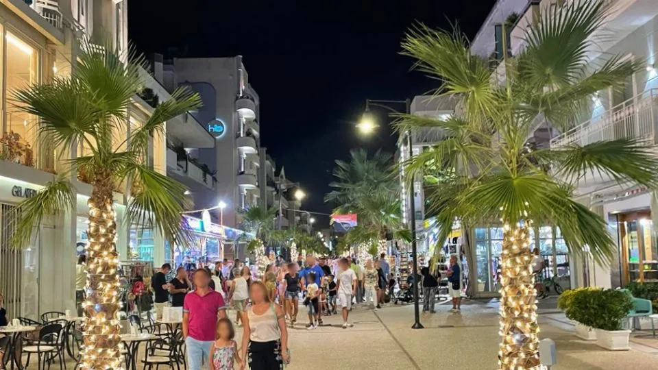 viale Dante a Cattolica
