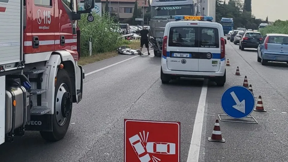 incidente a Santarcangelo