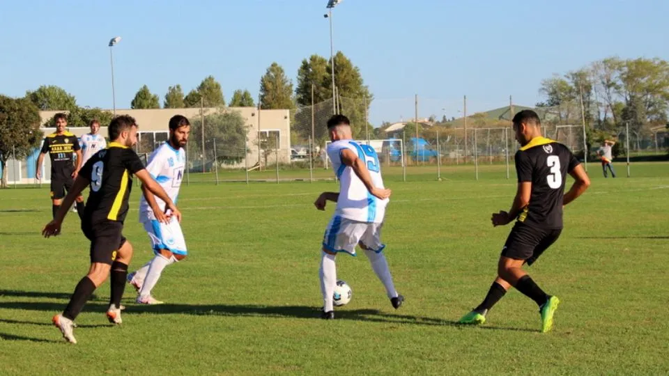 Rinaldi e Montanari in azione (foto Bellariva)