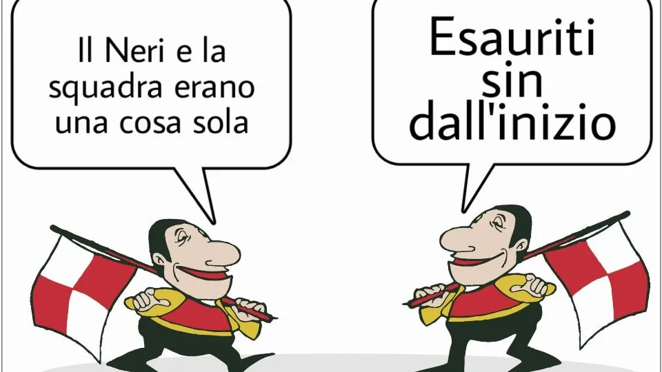 La vignetta di Baio dopo Rimini-Cesena 0-1
