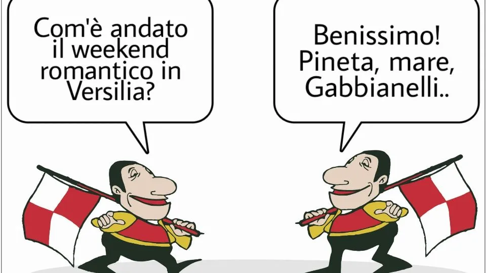 La vignetta di Baio dopo Real Forte Querceta-Rimini 0-1