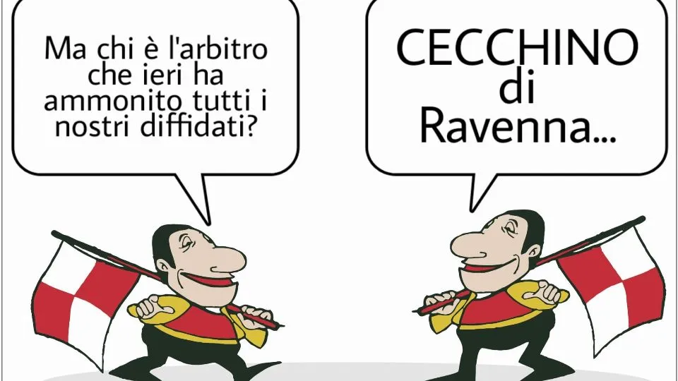 La vignetta di Baio dopo Rimini-Borgo San Donnino 4-0