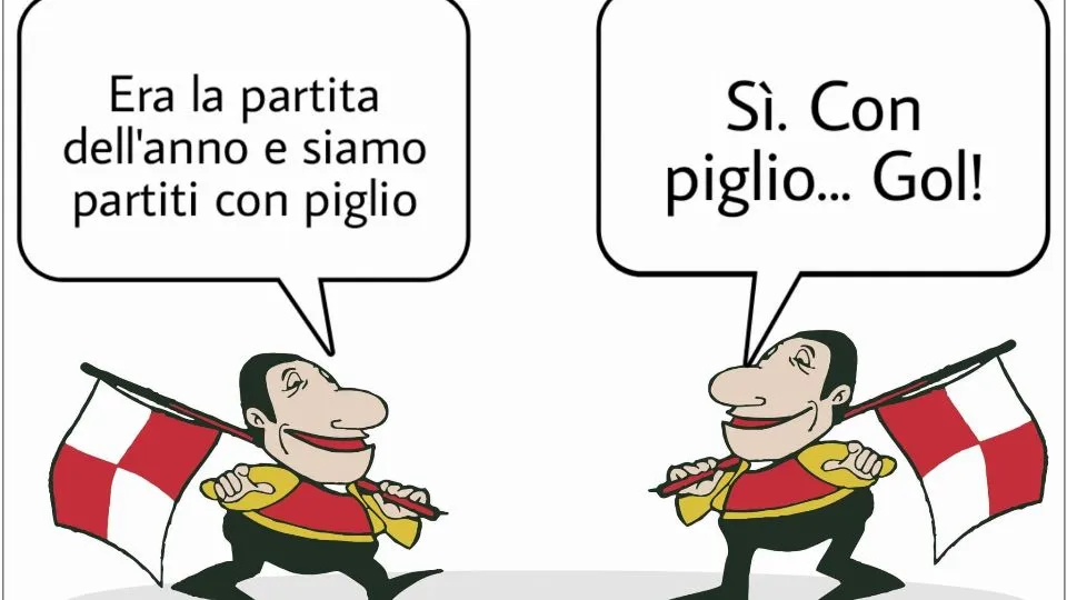 La vignetta di Baio dopo Ravenna-Rimini 1-0